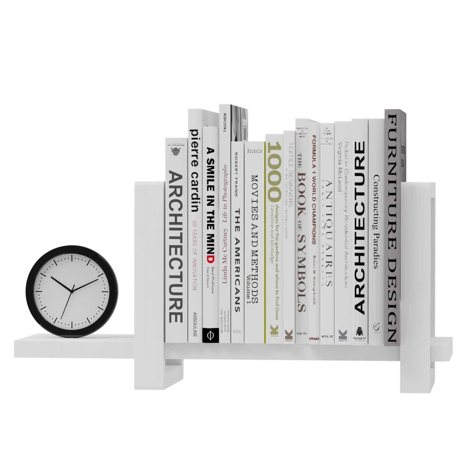 100% Solid Wood Adjustable Desktop Bookshelf, Retro Tabletop Bookshelf, Desk Shelf for Living Room, Home, Office, Perfect for Magazine, Books, Cookbooks, No Tools Required to Assemble, Dark Brown